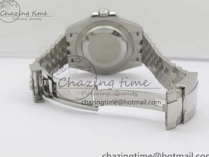 GMT-Master Blue 904L V3 Diamonds Jubilee Dial GMF Bracelet SA3285 II Steel On CHS White Bezel Black Edition Best 0330